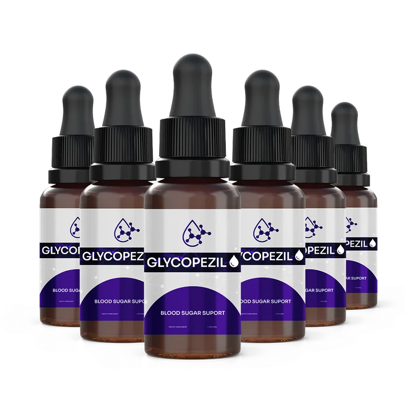 Glyco Pezil Blood Sugar Relief Supplement — 6 Bottle / 180 Day Pack